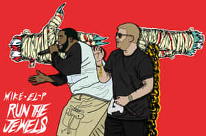 Run The Jewels Duo Artwork Wallpaper