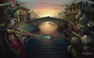 Runescape River Canal Wallpaper