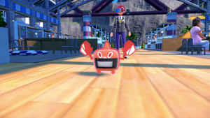 Running Rotom Toaster Wallpaper