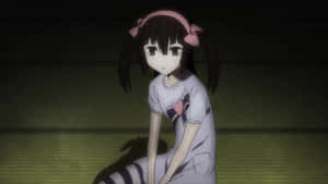 Ruri Hijiribe Strikes A Pose During Her Performance Wallpaper