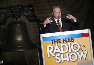 Rush Limbaugh At Nab Event Wallpaper