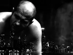 Russian Mixed Martial Artist Fedor Emelianenko Grayscale Wallpaper