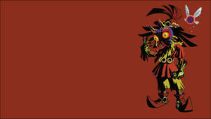 Rusty Brown Majora's Mask Wallpaper