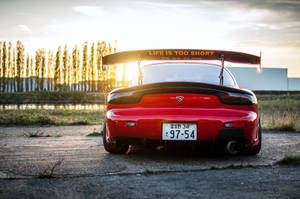 Rx7 Rear Wing Wallpaper