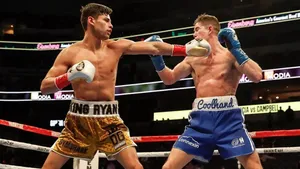 Ryan Garcia Exhibits Fearless Flyweight Form Wallpaper