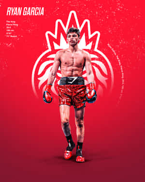 Ryan Garcia Red Aesthetic Wallpaper