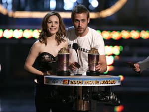 Ryan Gosling 2005 Movie Awards Wallpaper