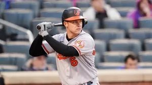 Ryan Mountcastle In Action Wallpaper