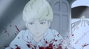 Ryo Asuka Bloodied Expression Wallpaper