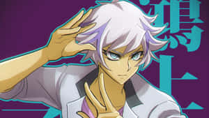 Ryoken Kogami, A Charismatic Character From Yu-gi-oh! Vrains Series Wallpaper