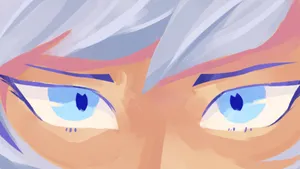 Ryoken Kogami Intense Stare Wallpaper