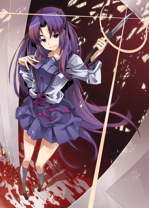 Ryoko Asakura, A Confident And Enigmatic Character From Haruhi Suzumiya Series Wallpaper