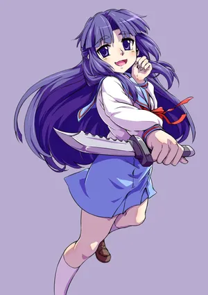 Ryoko Asakura In A Mesmerizing Pose Wallpaper