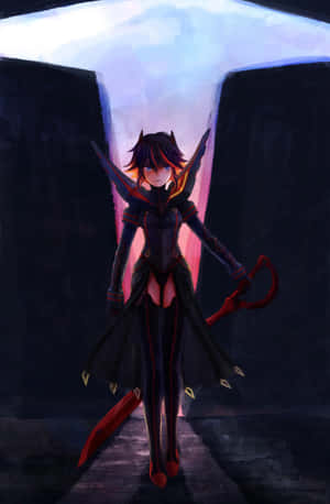 Ryuko Matoi And Senketsu - The Ultimate Symbiotic Duo Wallpaper