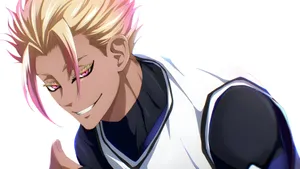 Ryusei Shido Confident Pose Wallpaper