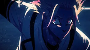 Ryusei Shido Intense Anime Moment Wallpaper