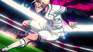 Ryusei Shido Soccer Action Wallpaper