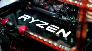 Ryzen Processor Closeup Wallpaper