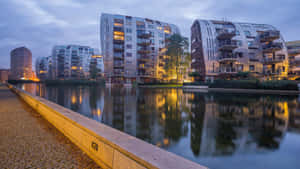 S Hertogenbosch Modern Architecture Dusk Wallpaper