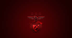 S L Benfica Logo Red Background Wallpaper