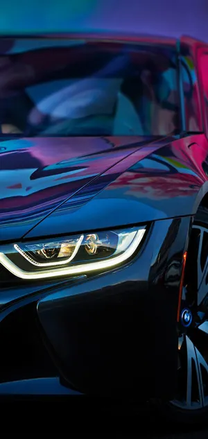 S10+ Classy Bmw Close-up Wallpaper