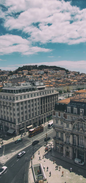 S10 Lisbon Portugal Buildings Wallpaper