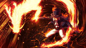 Sabo Fire Anime Wallpaper