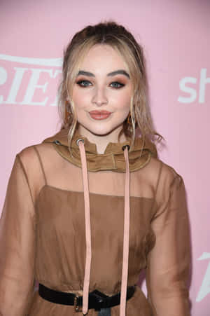 Sabrina Carpenter Event Appearance Wallpaper