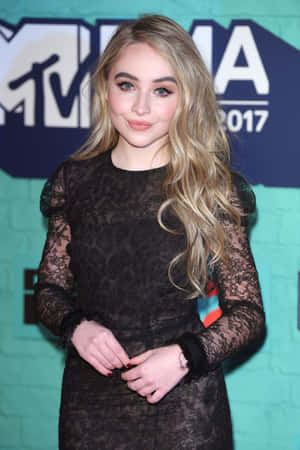 Sabrina Carpenter M T V Awards2017 Wallpaper