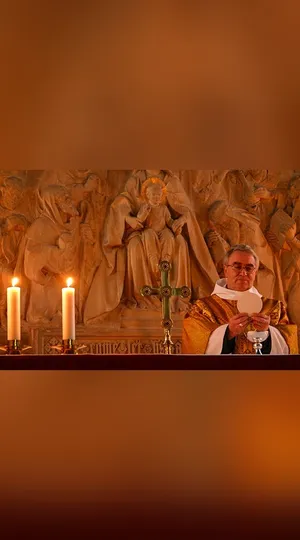 Sacramental Elements On A Table Wallpaper