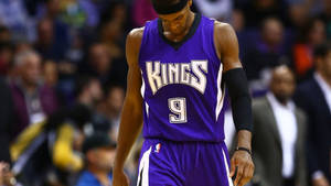 Sacramento Kings Rajon Rondo Focus Shot Wallpaper