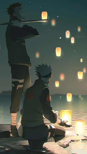 Sad Aesthetic Naruto Kakashi Wallpaper