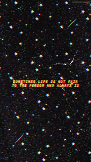 Sad Aesthetic Tumblr Outer Space Wallpaper