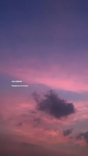 Sad Aesthetic Tumblr Sunset Sky Wallpaper