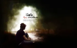 Sad And Lonely Boy Wallpaper