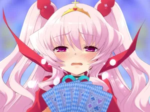 Sad Anime Girl Losing A Gamble Wallpaper