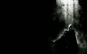 Sad Batman In Dark Shadows Wallpaper