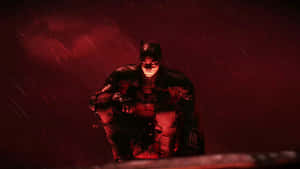 Sad Batman In The Rain Wallpaper