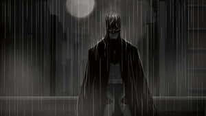 Sad Batman In The Rain Wallpaper