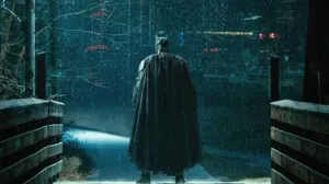 Sad Batman In The Rain Wallpaper