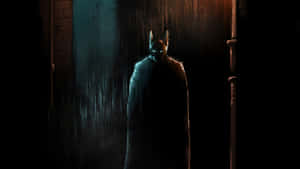 Sad Batman In The Rain Wallpaper
