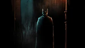 Sad Batman In The Rain Wallpaper
