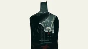 Sad Batman Reflection Wallpaper