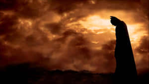 Sad Batman Silhouette Wallpaper