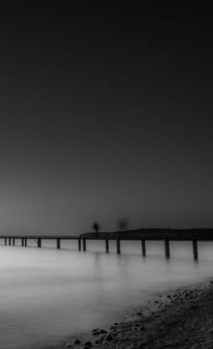 Sad Beach Iphone Wallpaper