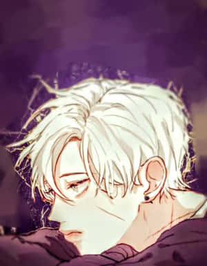 Sad Depressing Anime Blonde Boy Wallpaper