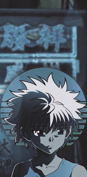 Sad Killua Iphone Wallpaper