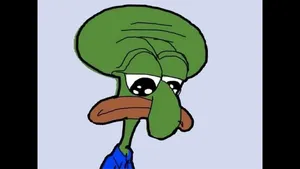 Sad Pepe Squidward Funny Discord Pfp Wallpaper