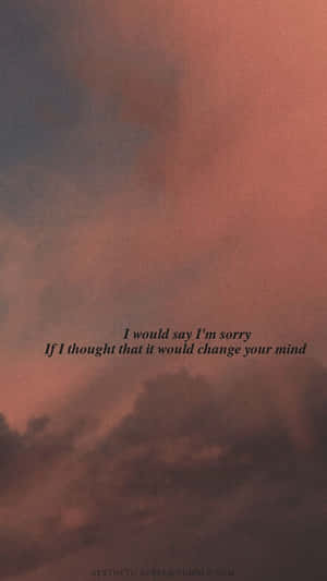 Sad Quote Dull Aesthetic Sky Tumblr Wallpaper