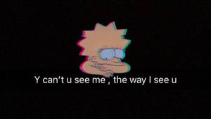 Sad Simpsons See U Wallpaper